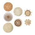 thumbnail image 4 of Cesta de pared tejida para colgar, manteles individuales tejidos, manteles individuales para cena, mantel, decoración de pared para café, taza, hotel, 4 of 7