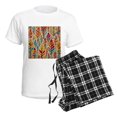 thumbnail image 4 of CafePress - All The Colours Of Fall Pajamas - Women's Short Sleeve Print T-Shirt and Pants Light Cotton Pajama Set, 4 of 7