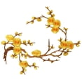 thumbnail image 2 of BESEW7 Flower Embroidered Applique Patches Iron On for Backpack Jacket Jeans Tote Bag Dress Cherry Blossom Sew On Decorative Patch, 2 of 8