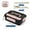 A-2, variant on Snmubt Rectangular Four-button Plastic Lunch Box Microwaveable Student Lunch Box Office Worker Portable Tableware Lunch Box (Pink)