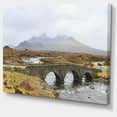 thumbnail image 2 of Sligachan Old Bridge Panorama - Landscape Artwork Canvas, 2 of 3