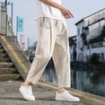 thumbnail image 2 of XINPING Mens Pants Casual Khaki Trendy Classic Casual Pants Baggy Travel Performance Jogging Trousers Pant, 2 of 4