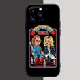 thumbnail image 2 of Funda De Teléfono Con Personajes De Película De Terror De Dibujos Animados Para Iphone 11/12/13/14 P Pro Pro Max Prevención De Huellas Dactilares Y Caídas, 2 of 4