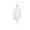 White, variant on Halloween Hanging Ghost Lights with LED, Glowing Ghost Ornament Set, Spooky Hanging Decor for Front Yard Garden Lawn Porch Halloween Party Decoration