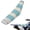 Blue White Wood Stripe, variant on XYZCANDO Mexican Flag Universal Off-Road Seat Cover, Soft Seat Cover for Dirt Bike for YZ PW TTR 50 80 125 230 250 250 450 Dirt Pit Bike Motocross