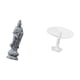 thumbnail image 4 of Escultura De Figura De Guan Yin En Miniatura Para Casa De Muñecas, Mesa Tradicional De Buda Femenino, Adorno Para Estantería, Armario, Escritorio, Jardín, Casa De Juegos, 4 of 7