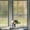 C650, variant on PETGLE Geometric Art Stained Glass Window Film Bathroom Window Privacy Film Frosted Glass Static Clings Non Adhesive with Installation Tools, Modern Home Improvement Style (S117, 35.4'' x 118.1'')