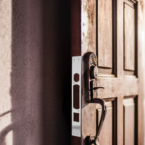 Beaupretty Stainless Steel Door Lock Easy Install Maintain for Door 2Pcs