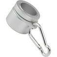 thumbnail image 3 of HUGFEGWE Flagpole Swivel Mounting Rings, WearResistant G3/4 ID Flagpole Swivel Kit Flagpole Mounting Rings for Flagpole (Silver) U2537-6846, 3 of 9
