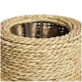thumbnail image 4 of DecMode 40" Handmade Slim Woven Tall Floor Brown Seagrass Vase, 4 of 7