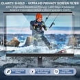 thumbnail image 2 of Magnetic 32 Inch Privacy Screen for Frameless Computer Monitor 16:9 Aspect Ratio,Hanging Blue Light Screen Protector Eye Protection Anti-Spy Shield,, 2 of 7