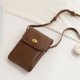 thumbnail image 5 of Bolso lindo del teléfono móvil del hombro de la bolsa de mensajero del tirón del mini bolso del teléfono móvil de la PU, 5 of 5