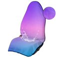 thumbnail image 6 of Bulopur Purple Print Front Car Seat Towel Universal Breathable Seat Protector for Beach Soft Non-Slip Towel for Summer Car Decor Fit SUV Sedan Truck, 6 of 8