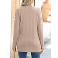 thumbnail image 6 of JWD Women's Cardigan Winter Long Sleeve Open Front Casual Lightweight Soft Knit Cardigan Sweater Outerwear, 6 of 9