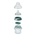 thumbnail image 3 of Tommee Tippee Closer to Nature Soft Feel Silicone Baby Bottle, Slow Flow Breast-like Nipple with Anti-Colic Valve, Stain and Odor Resistant, 5oz, 2 Count, 3 of 11