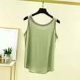 thumbnail image 4 of Fheaev Summer Tank Tops For Women 2024 Going Out Tops Women'S Casual And Fashionable Outerwear Solid Color Round Neck Sleeveless Top, 4 of 5