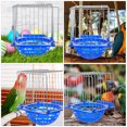 thumbnail image 3 of WHAMVOX 4Set Bird Breeding Nest Box Blue Iron Wire For Budgie Nesting Box For Comfortable Use, 3 of 8
