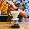 thumbnail image 4 of 2 Pcs Sac Filtrant pour Café et Thé avec Flocons de Coton et Cercle Métallique Réutilisable et Lavable pour Utilisateurs à Domicile, 4 of 8