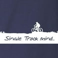 thumbnail image 3 of CafePress - Single Track Mind Long Sleeve Dark T Shirt - Long Sleeve Dark T-Shirt, 3 of 4