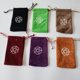 thumbnail image 1 of Bolsa de almacenamiento de tarjetas de oráculo, engrosado Tarots de terciopelo de Luna, accesorios de adivinación de bruja de constelación, bolsa bordada de dados de joyería, 1 of 4