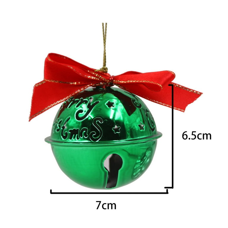MARMERDO 20 Pçs Sino De Estimação Decoração De Natal Jingle Bells Para  Artesanato Guarnição De Pequeno Jingle Bell Sino De Vento Sinos Redondos  Jingle