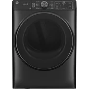 GE 28 Inch Wide Electric Dryer 7.8 CuFt with Steam and Sanitize 32 Inch Depth GFD65ESPVDS
