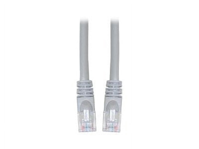 CableWholesale Cat6 Ethernet Crossover Cable, 24AWG, RJ45 Gold Plate Connector, Snagless Boot, 4 Pair Stranded Copper, Unshielded Twisted Pair (UTP) Internet Network Patch Cable, 25 Foot, Gray