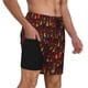 thumbnail image 2 of Fotbe Dancing African Women1 Traje de Baño para Hombre – Shorts de Natación de Secado Rápido con Forro y Bolsillos-Small, 2 of 6