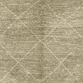 thumbnail image 1 of Ahgly Company Tapis d'Intérieur Carré Abstrait Or Foncé Marron, 8 Pieds Carré, 1 of 6