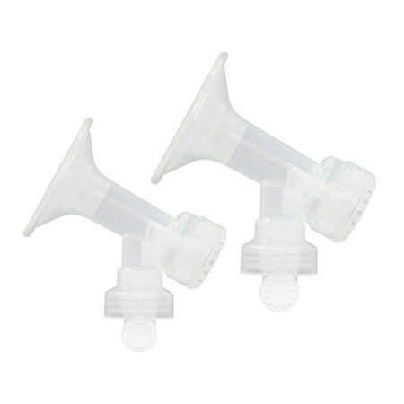 Bellema Breastshield with Valve and Membrane (24/27mm) for Melon Comfort Breast Pump, 1 Pair (Compatible/Interchangeable with Medela Pump In Style Pump)