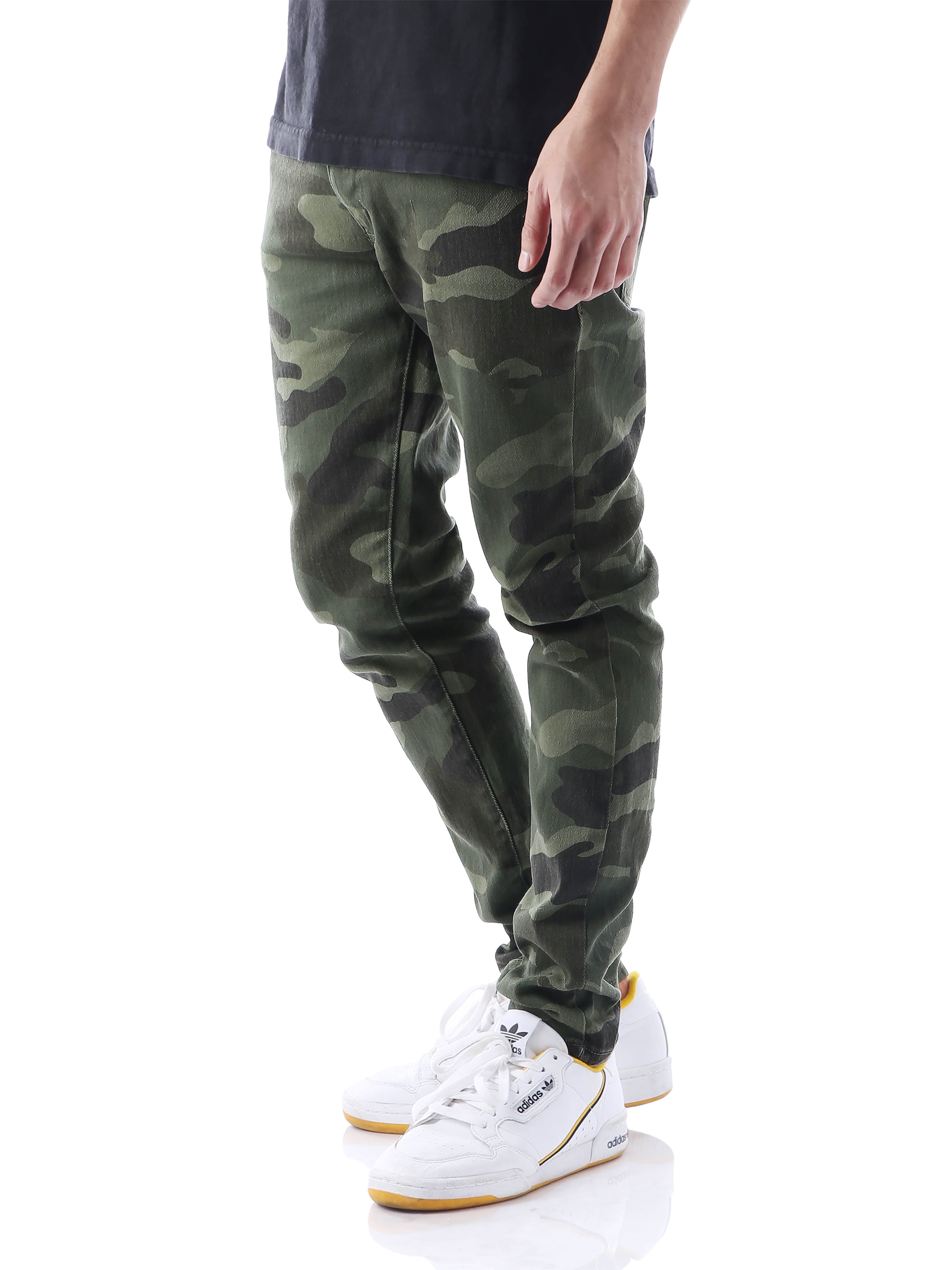 Skinny Camo Cargo Pants with Belt – The House of Stylez