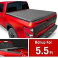 thumbnail image 3 of MaxMate Soft Roll-up Truck Bed Tonneau Cover Compatible with 2017-2024 Nissan Titan | 5.5' (67") Bed | TCN169048, 3 of 8