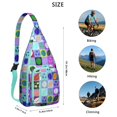 thumbnail image 3 of Sports Fan Crossbody Bag - Lightweight Game Day Chest Pack for Basketball, Tennis & Golf Essentials, 3 of 4