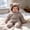 Dark Gray, variant on Xdegoge Fluffy Baby Snowsuit Full Zip Up Thick Fleece Winter Hooded Footed Jumpsuit Outerwear for Infant Boys Girls Outwear Hoodie Romper