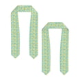 thumbnail image 2 of Haiem Yellow Lemon Pattern Graduation Stole 2024 | Premium Satin Sash for Graduation Ceremony, 2 of 7