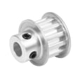 thumbnail image 2 of Uxcell 12 Teeth 7mm Bore 5.08mm Timing Belt Pulley for 10mm Belt, 2 of 5