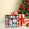 thumbnail image 3 of Juego de Adornos de Bolas de Navidad, Colgantes Inastillables, Decoración Navideña, Adornos Colgantes para de Navidad para Aniversario de año Nu 48 piezas, 3 of 8