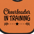 thumbnail image 4 of Inktastic Cheerleader in Training Boys or Girls Baby Bib, 4 of 4