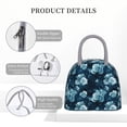 thumbnail image 4 of Fotbe Ink Rose Bolsa de Almuerzo con Estampado, Lonchera Aislada, Contenedor de Comida Reutilizable Tipo Cooler a Prueba de Fugas, 4 of 6