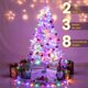 thumbnail image 5 of Luces de Navidad 2PCS, 10M 100LED 8Modos de Iluminación Que Cambian de Color, Enchufe de Extremo a Extremo para Interior, Navidad, Fiesta, Patio (Multicolor), 5 of 5
