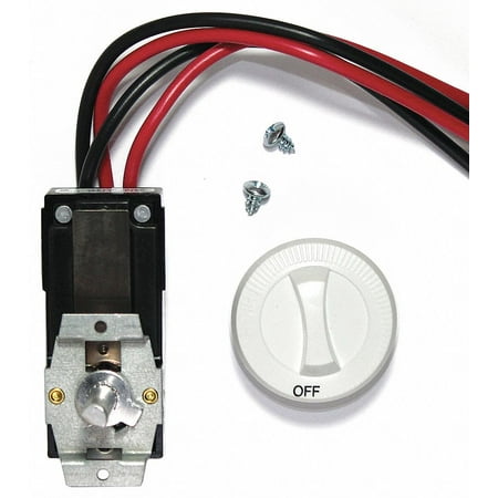 Cadet Compak DP Built-In Stat Kit, 22 amp, Wht CTT2W