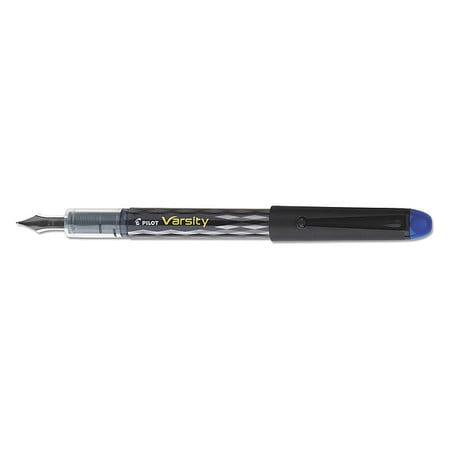 Varsity Fountain Pen, Medium 1mm, Blue Ink, Gray Pattern Wrap