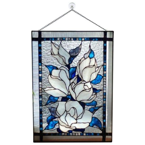 Gallery Glass Privacy Window Promoggpw22, 4 Piece Stained Glass Pattern Pack for
