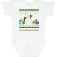 thumbnail image 3 of Inktastic Christmas Festive Unicorns Fa-La-La-La-La Boys or Girls Baby Bodysuit, 3 of 5