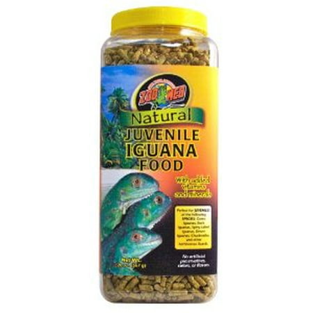 Zoo Med Natural JUVENILE Iguana Food (20 oz - Dry