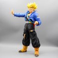 thumbnail image 4 of Figuras de Trunks de Dragon Ball Z de 41 cm, figura de Super Saiyan de 4 cabezas y 2 manos, estatua de anime de PVC, modelo de acción coleccionable, juguete de decoración de escritorio, 4 of 4