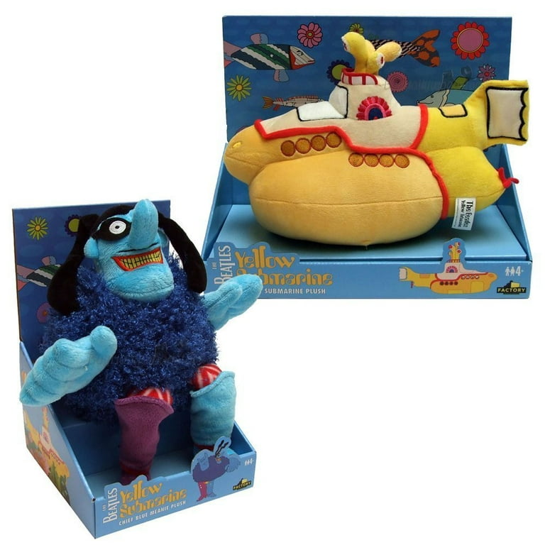 Beatles Collectible 2012 Yellow Submarine Band Members Plush