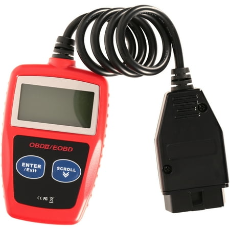 Hyper Tough OBDII CAN Diagnostic Code Reader, Red (Best Vehicle Check Service)