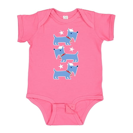 

Inktastic Sailing Nautical Scottie Dog Gifts Boys or Girls Baby Bodysuit