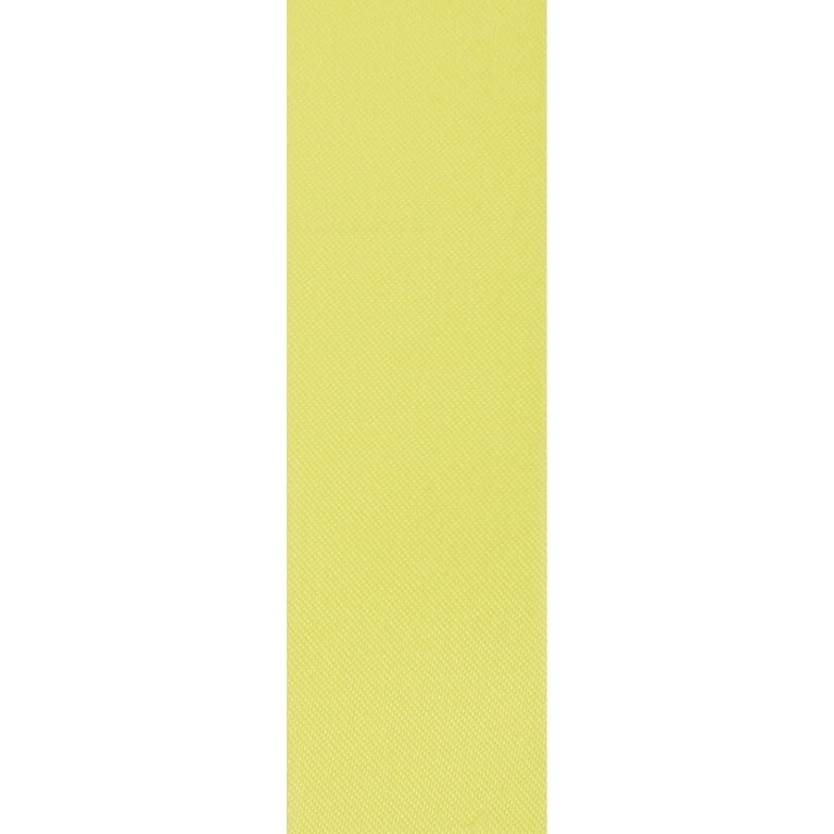 Offray Ribbon, Maize Yellow 1 1/2 inch Acetate Polyester Offray Ribbon, Maize Yellow 1 1/2 inch Acetate Polyester